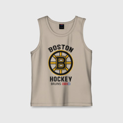 Детская майка хлопок Boston Bruins NHL