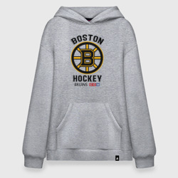 Худи SuperOversize хлопок Boston Bruins NHL
