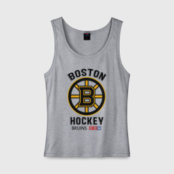 Женская майка хлопок Boston Bruins NHL