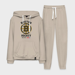 Мужской костюм хлопок с толстовкой Boston Bruins NHL