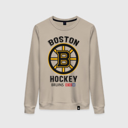 Женский свитшот хлопок Boston Bruins NHL