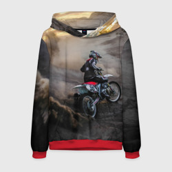 Мужская толстовка 3D Душа питбайкера
