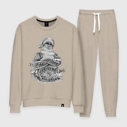 Женский костюм хлопок Плохой Санта