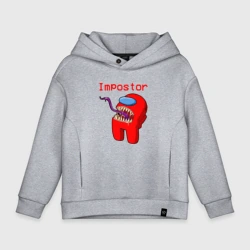 Детское худи Oversize хлопок Among Us - impostor