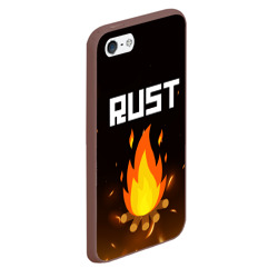 Чехол для iPhone 5/5S матовый Rust - фото 2