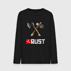 Мужской лонгслив хлопок Rust