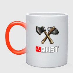 Кружка хамелеон Rust