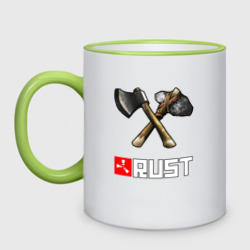 Кружка двухцветная Rust