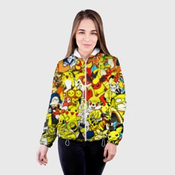 Женская куртка 3D Покемоны - фото 2