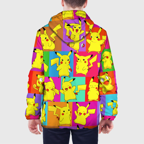 Мужская куртка 3D Пикачу, цвет 3D печать - фото 5