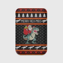 Картхолдер Magsafe магнитный Merry Rex-mas