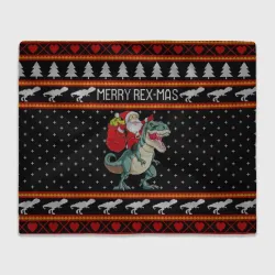 Плед 3D Merry Rex-mas