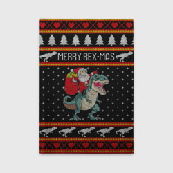 Обложка для автодокументов Merry Rex-mas