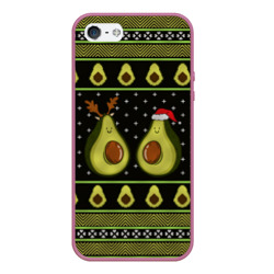 Чехол для iPhone 5/5S матовый Avo christmas