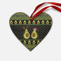 Деревянная игрушка Сердце Avo christmas