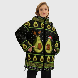 Женская зимняя куртка Oversize Avo christmas - фото 2