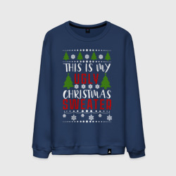 Мужской свитшот хлопок My ugly christmas sweater