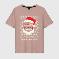 Мужская футболка хлопок Oversize I`m not Santa