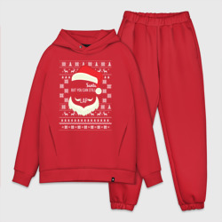 Мужской костюм oversize хлопок I`m not Santa