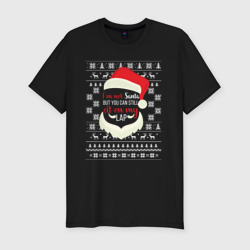 Мужская футболка хлопок Slim I`m not Santa