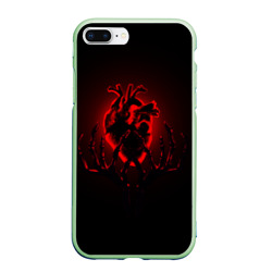 Чехол для iPhone 7Plus/8 Plus матовый Сердце