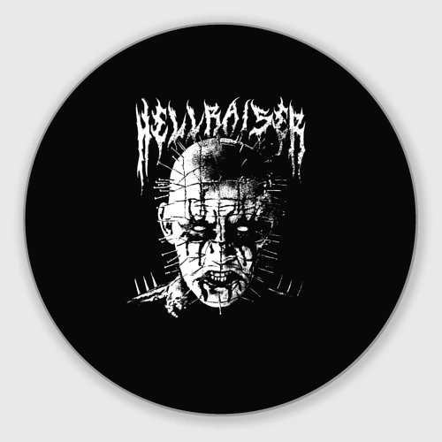Круглый коврик для мышки Hellraiser