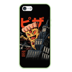 Чехол для iPhone 5/5S матовый Pizza Kong