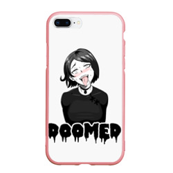 Чехол для iPhone 7Plus/8 Plus матовый Doomer girl ahegao