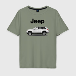 Мужская футболка хлопок Oversize Jeep