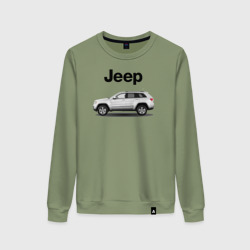 Женский свитшот хлопок Jeep