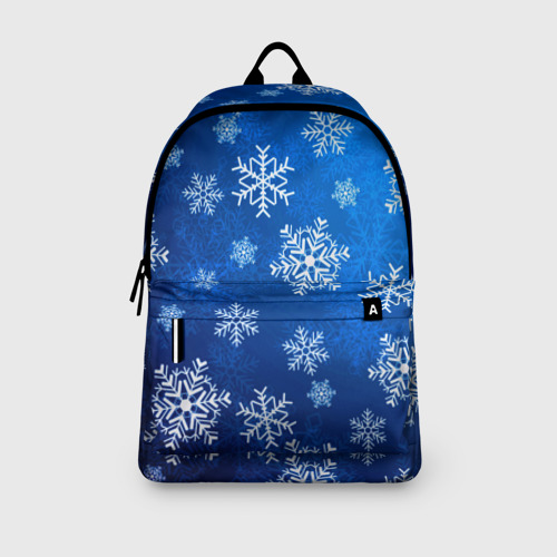 Рюкзак 3D Новый Год Снежинки - фото 4