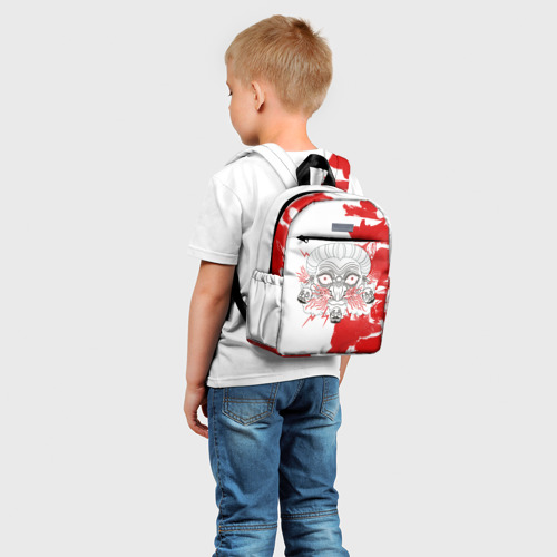 Детский рюкзак 3D с принтом Ведьма Юбаба, фото на моделе #1