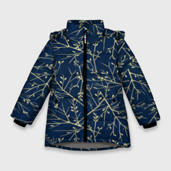 Зимняя куртка для девочек 3D Ветви