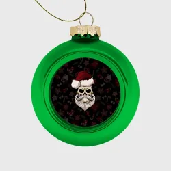 Ёлочный шар стеклянный/пластиковый El Santa