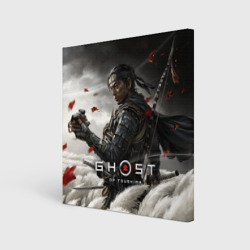 Холст квадратный Ghost of Tsushima