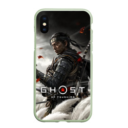 Чехол для iPhone XS Max матовый Ghost of Tsushima