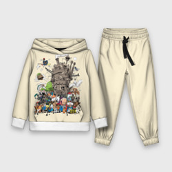 Детский костюм с толстовкой 3D Мир Миядзаки