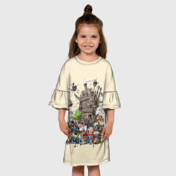 Детское платье 3D Мир Миядзаки - фото 2