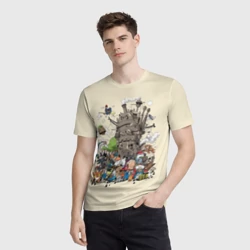 Мужская футболка 3D Мир Миядзаки - фото 2