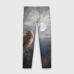 Детские леггинсы 3D Сова