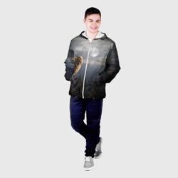 Мужская куртка 3D Сова - фото 2