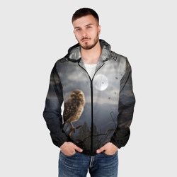 Мужская ветровка 3D Сова - фото 2