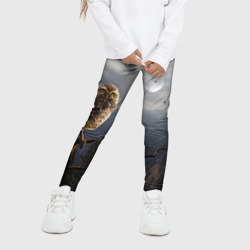 Детские леггинсы 3D Сова - фото 2