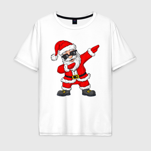 Мужская футболка хлопок Oversize Dabing Santa