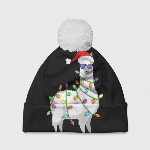 Шапка lv. Шапка из ламы. Перуанская шапка с ушками. Лама в шапке. Лама в шапке.