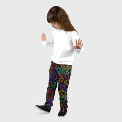 Детские брюки 3D Among Us neon - фото 2
