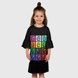 Детское платье 3D Among Us - фото 2