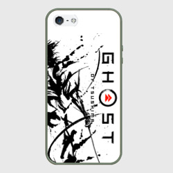 Чехол для iPhone 5/5S матовый Ghost of Tsushima