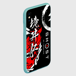 Чехол для iPhone XS Max матовый Ghost of Tsushima - фото 2