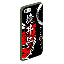 Чехол для iPhone 5/5S матовый Ghost of Tsushima - фото 2